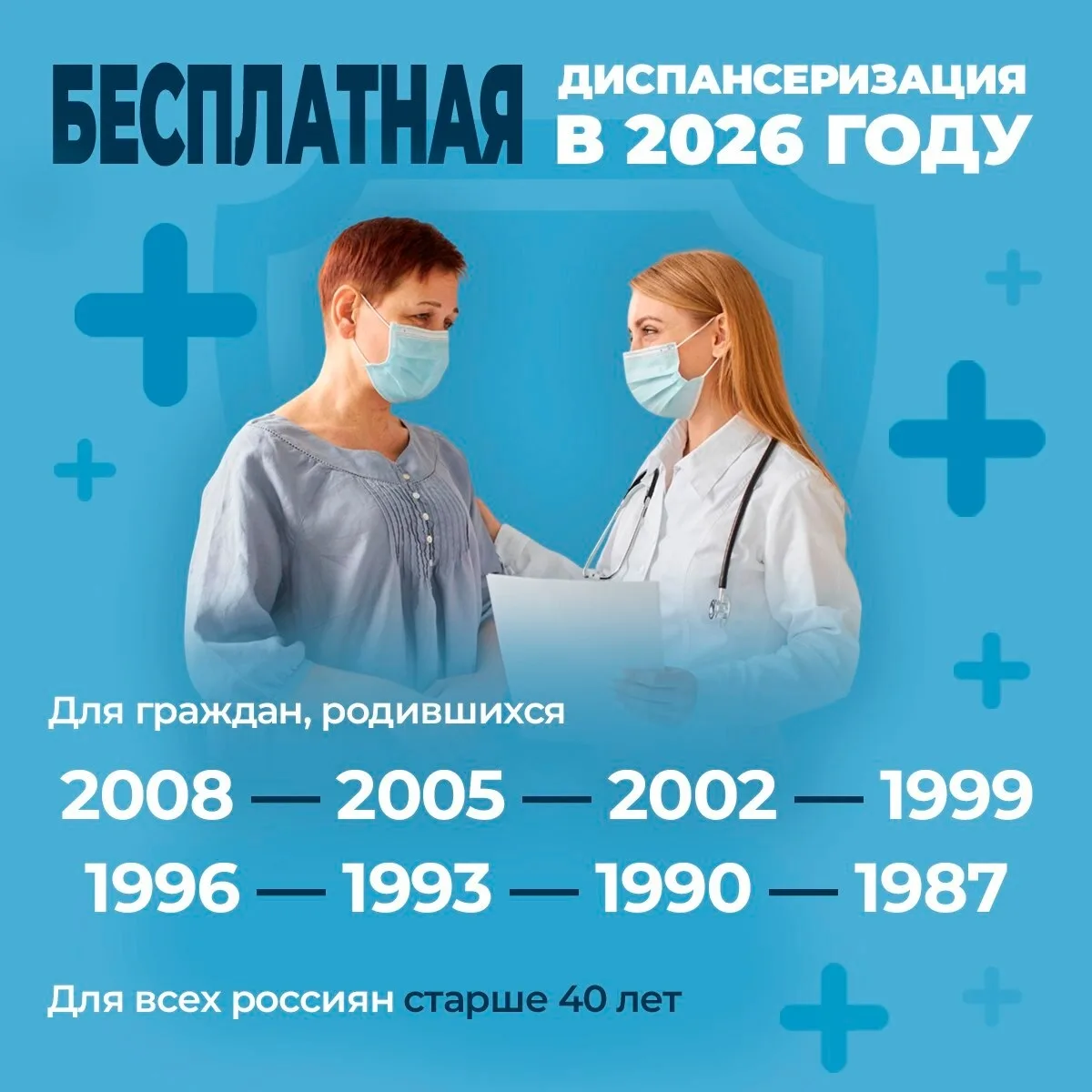 Диспансеризация-2026: кто и как может пройти обследование