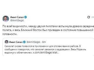 😱 Пилот Flydubai пытался покончить с собой прямо во время полёта