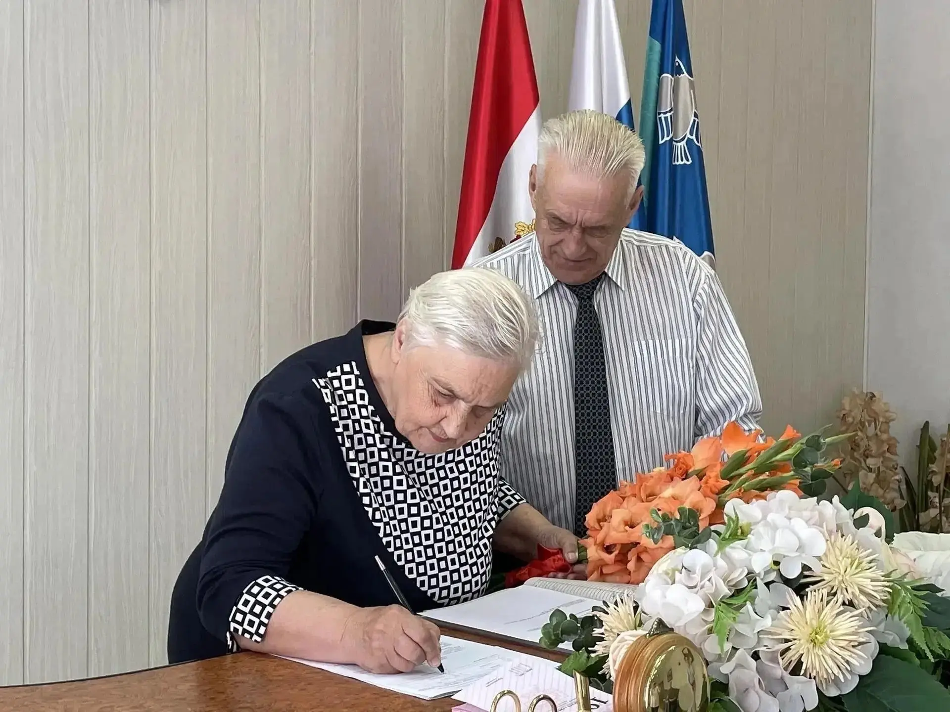 ✍️Сегодня особенный день. В ЗАГСе Железнодорожного округа Администрации города Курска з...