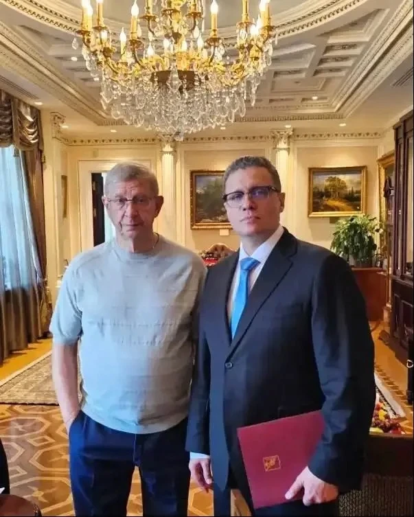 Георгий Филимонов обсудил с основателем АФК «Система» Владимиром Евтушенковым развитие ...