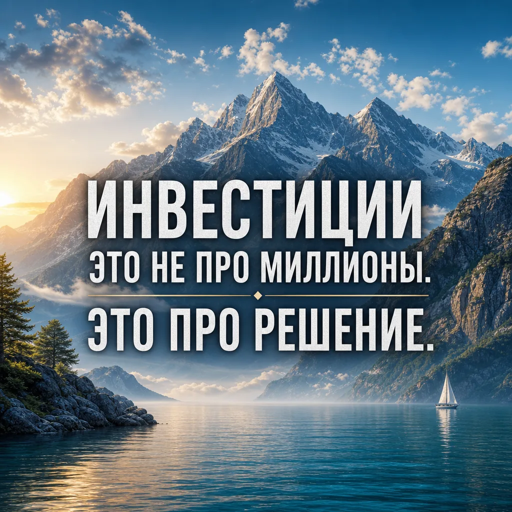 "Почему мы боимся инвестировать и как перестать это делать."                           ...