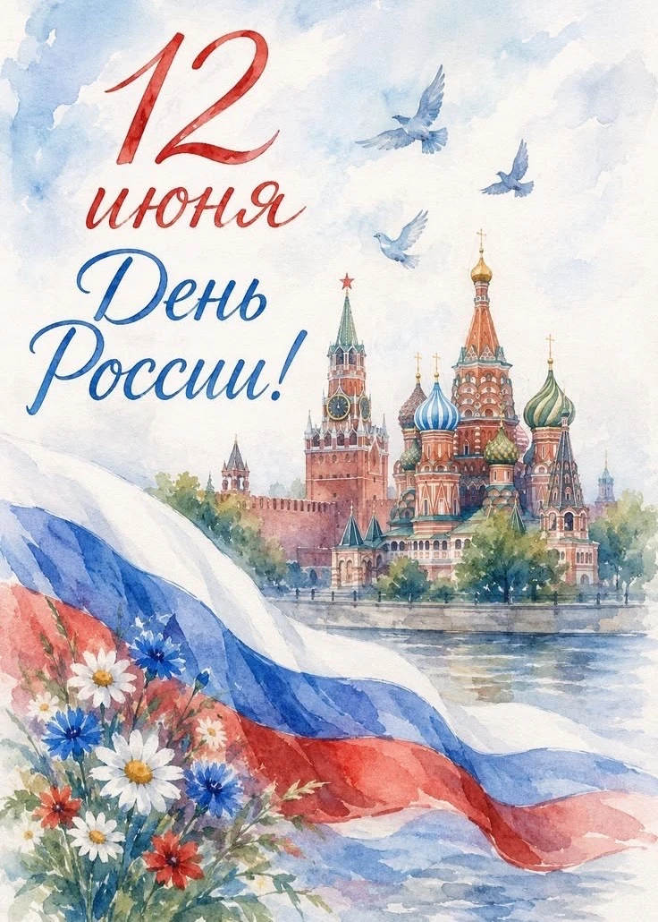 С Днём России, дорогие жители!

Желаем вам ярких моментов, новых достижений и уверенности в будущем.