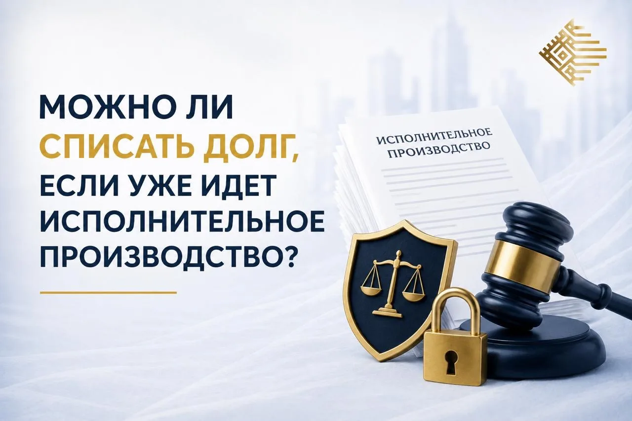 Можно ли списать долг, если уже идет исполнительное производство? 🤔