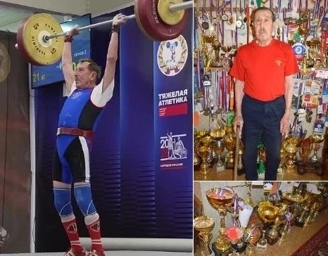 96-летний серпухович готовится к Кубку 
Чемпионата мира в Греции👏🏼

Василий Петрович Зубов из Серп