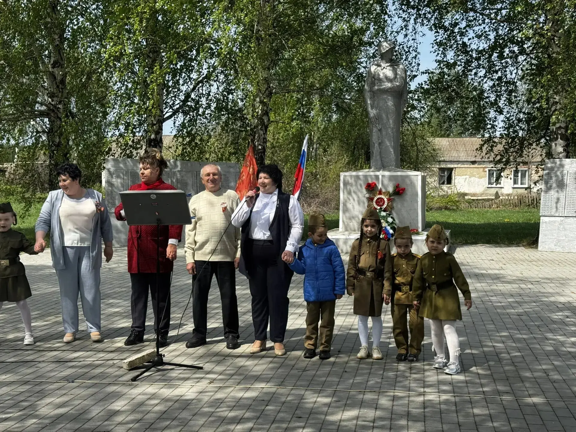В селе Кирилловка прошли торжественные мероприятия, посвящённые Дню Победы, которые объ...