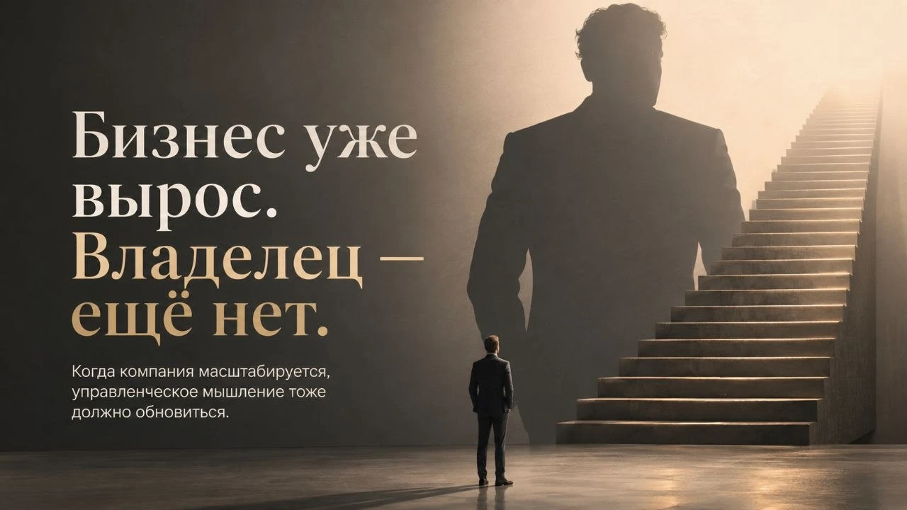 КОМПАНИЯ РАСТЁТ. СОБСТВЕННИК - НЕТ