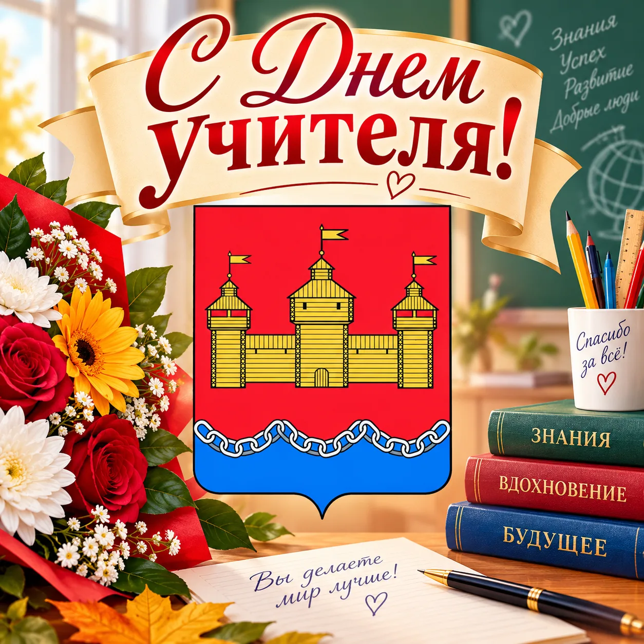 Дорогие педагоги и работники образования Добровского округа!