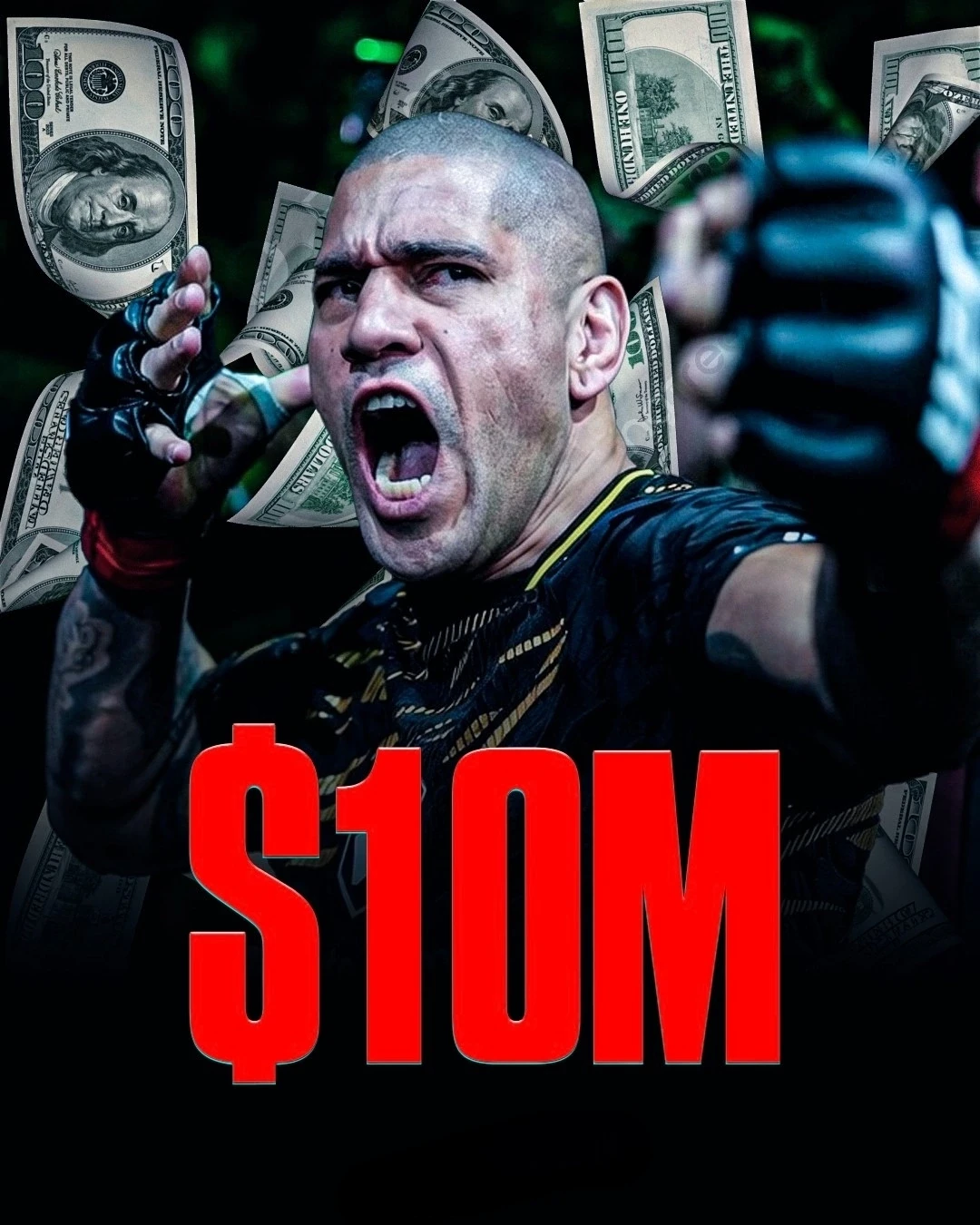 🔥🤑 ДЕСЯТЬ МИЛЛИОНОВ ДОЛЛАРОВ! 

Алекс Перейра гарантировано заработает 10 млн.долларов за предстоя