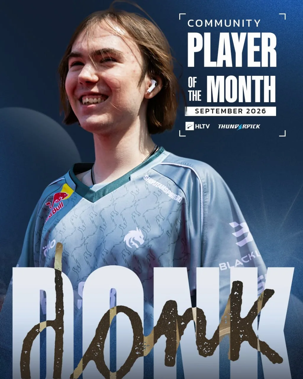 🇷🇺 donk — лучший игрок сентября. По версии голосования HLTV.
