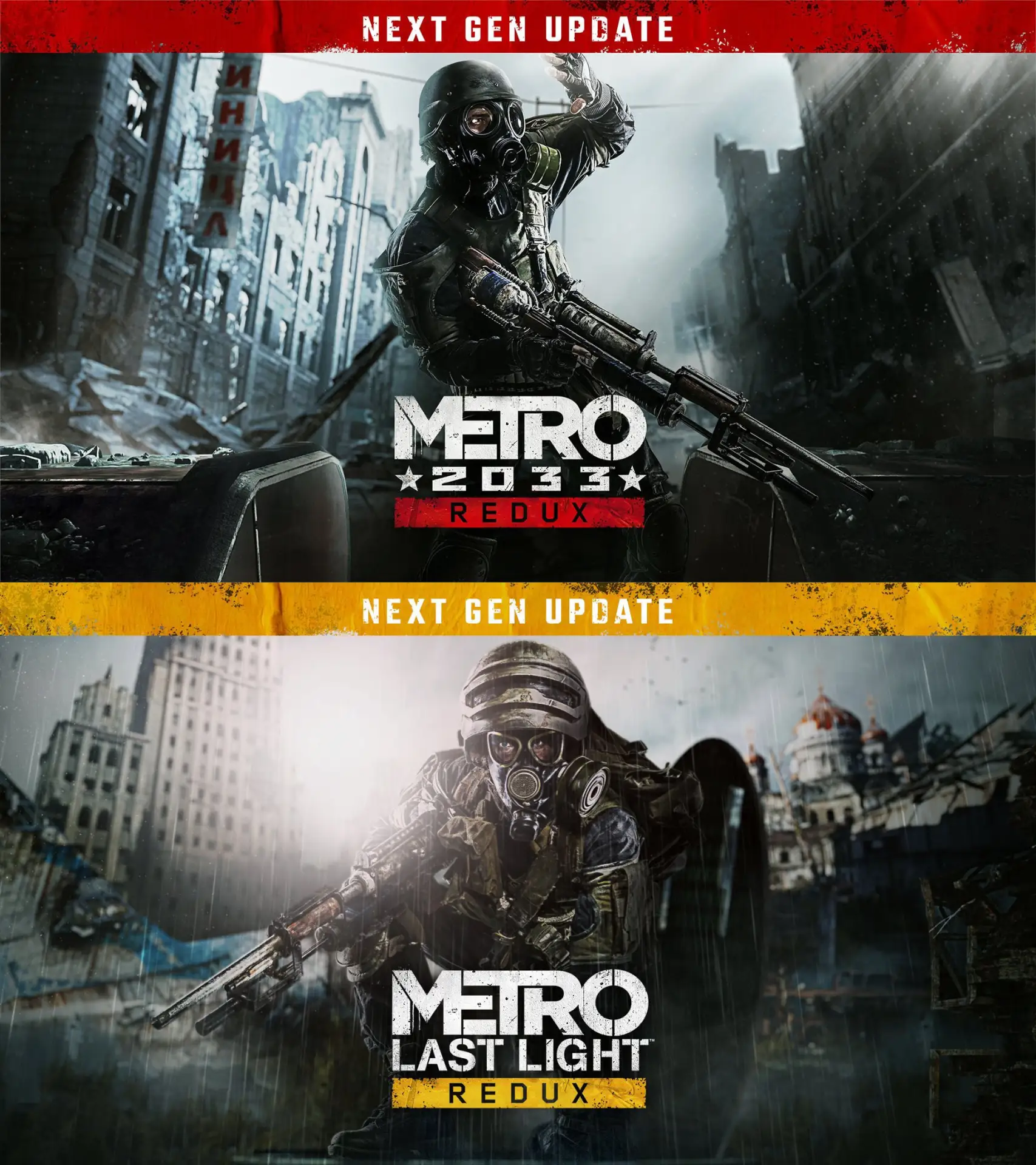 Metro 2033 и Last Light получат бесплатные некст-ген обновления