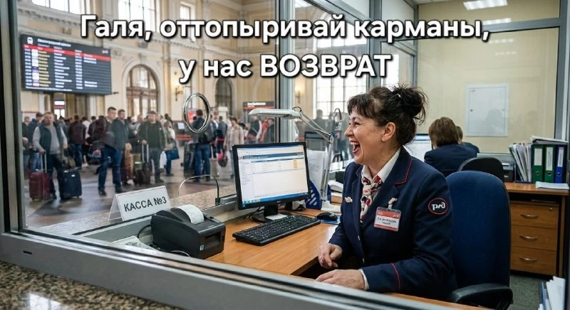 С 1 декабря изменятся правила возврата ж/д билетов. ФАС разрешила перевозчикам самим ус...