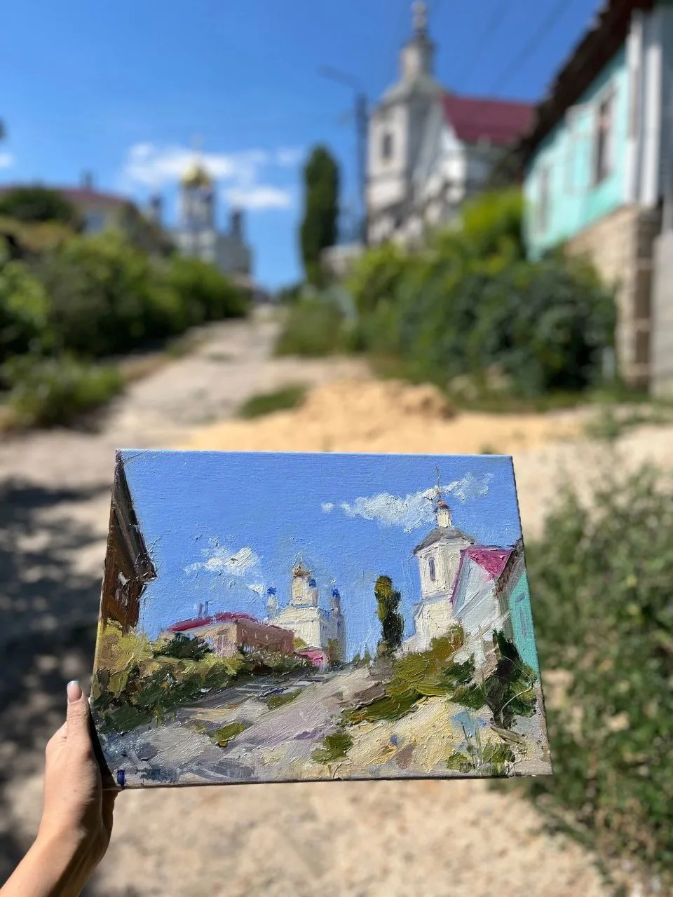 Летний этюд.