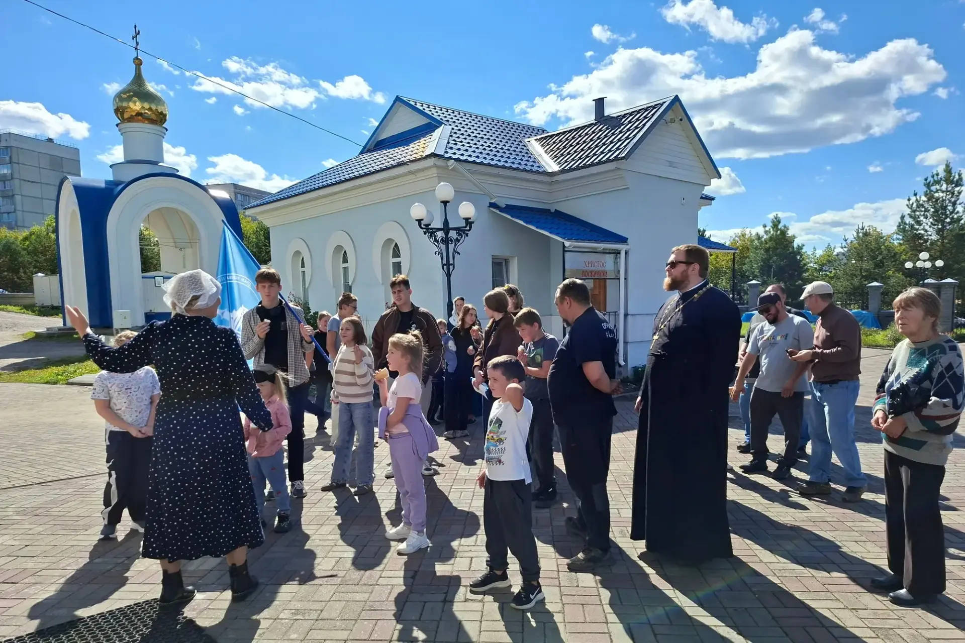 Паломники из Красноярска посетили храмы села Есаулово и города Сосновоборска