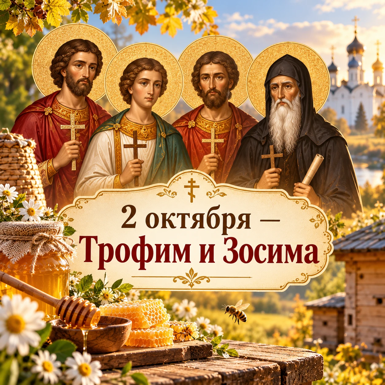 Сегодня Православная Церковь вспоминает мучеников Трофима, Савватия и Доримедонта, а та...