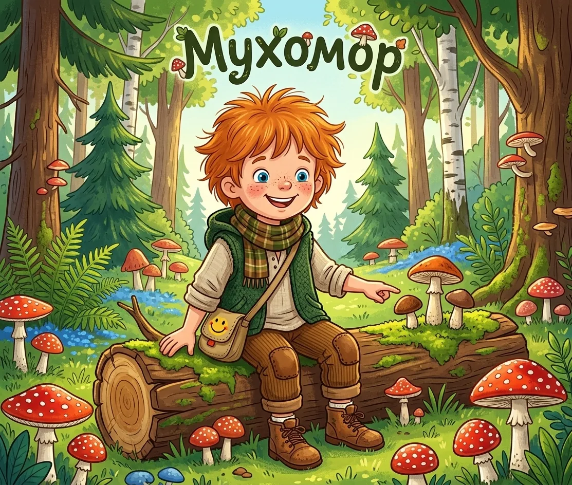 🍄🍄 Рисуем мухомор в группе «Совята»! 🍄