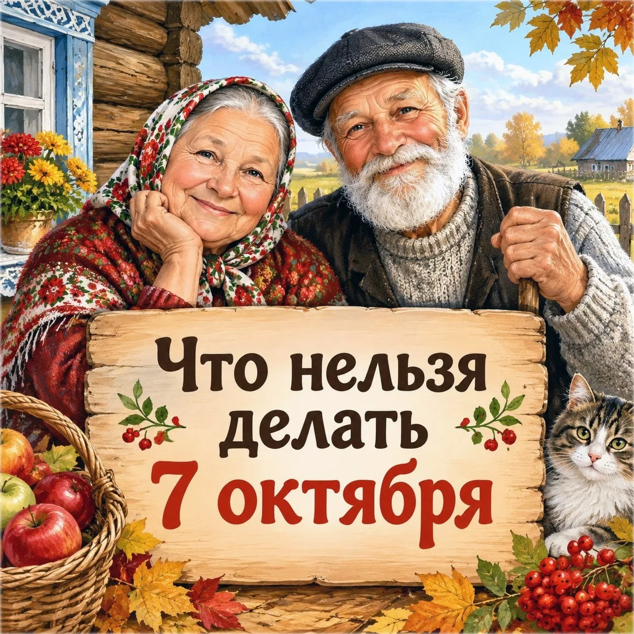 🚫 7 октября — что нельзя делать