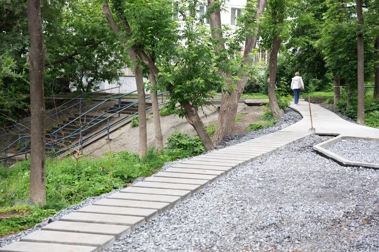 Создаём новое пространство для прогулок и спорта на Кирова.