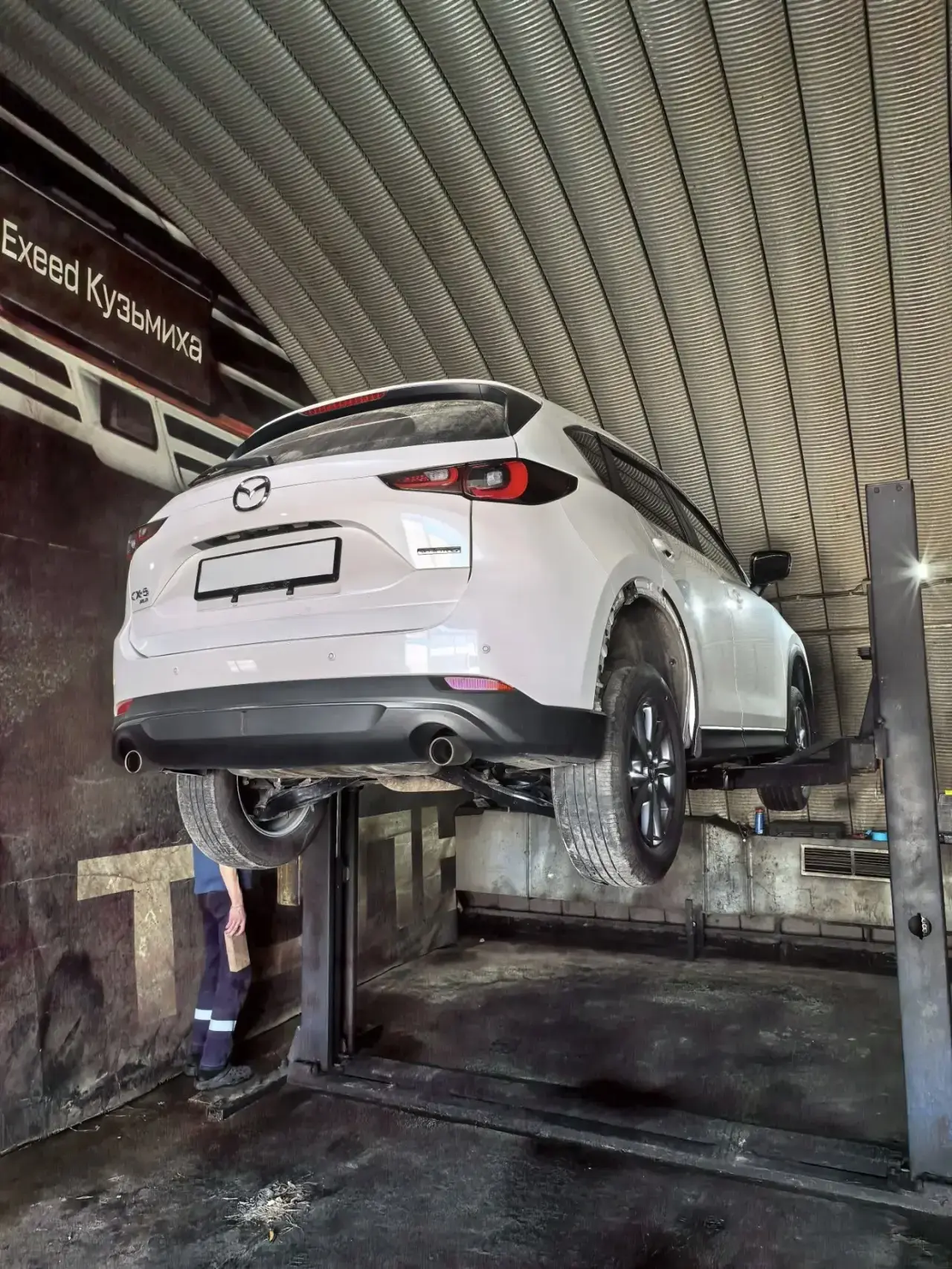 Завершили комплексную антикоррозионную обработку автомобиля Mazda CX5, 2022 г.