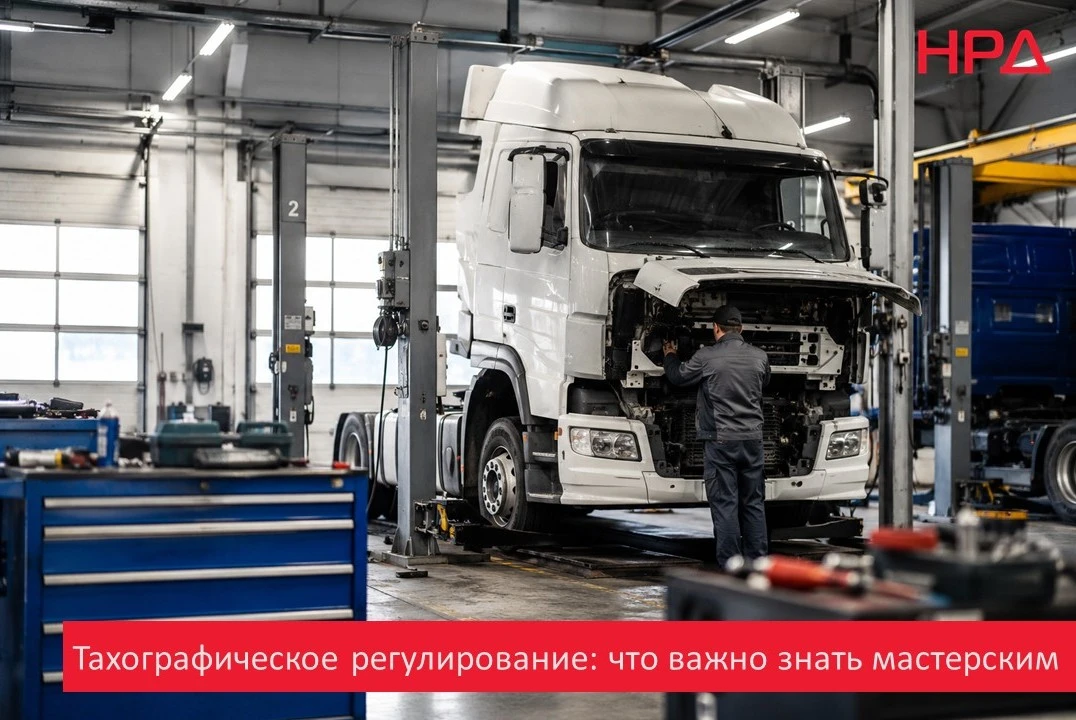 🚨 Тахографическое регулирование: что важно знать мастерским