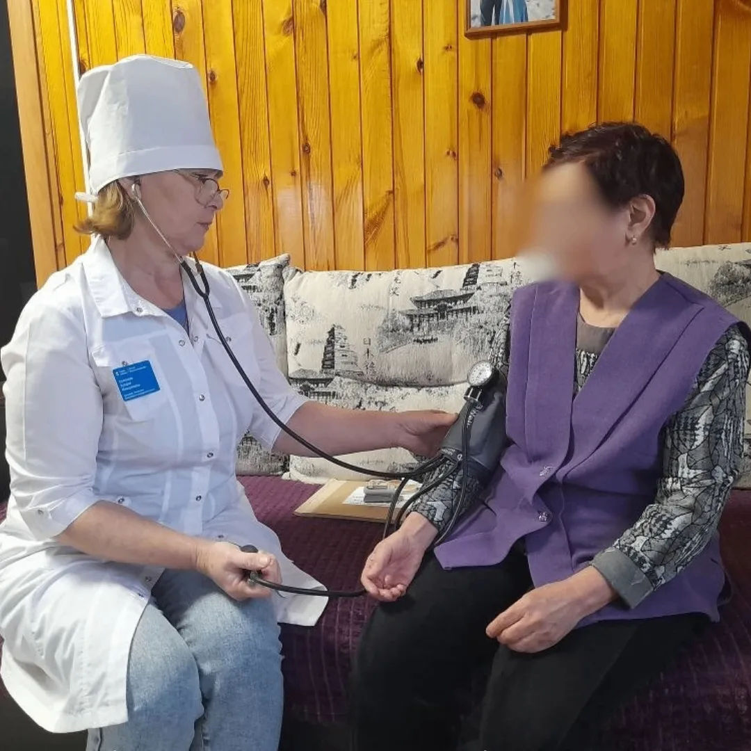 📍В рамках «Дней народного здоровья» фельдшеры ФАПов усилили подворовые обходы