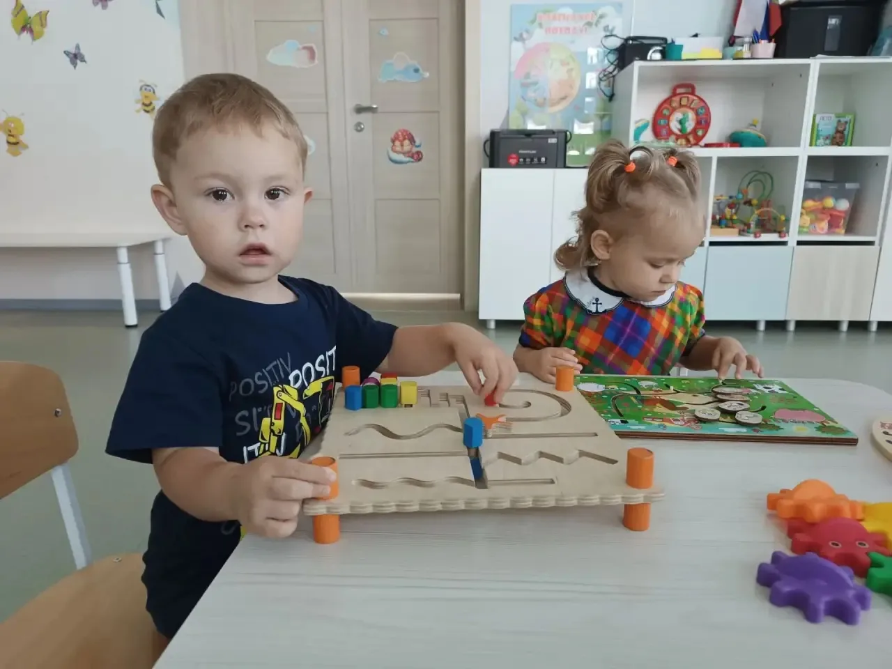 ☀️У самых маленьких воспитанников 👧👦 нашего детского сада продолжается адаптация.