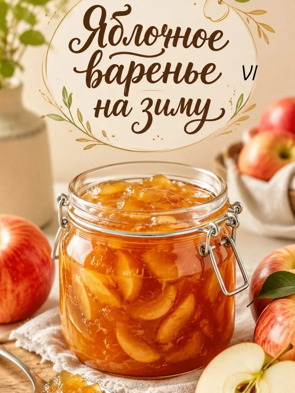 Яблочное варенье на зиму