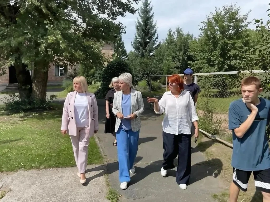 Посетила Минусинский детский дом.