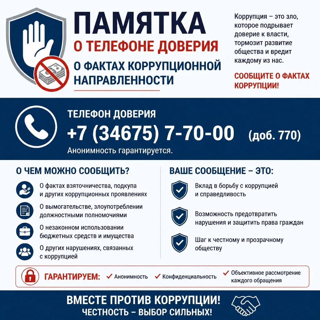 🤝ВМЕСТЕ ПРОТИВ КОРРУПЦИИ🤝