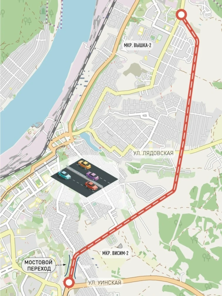 🚙 В Перми к 2029 году построят магистраль ТР-53, которая соединит сразу несколько крупных микрорайо