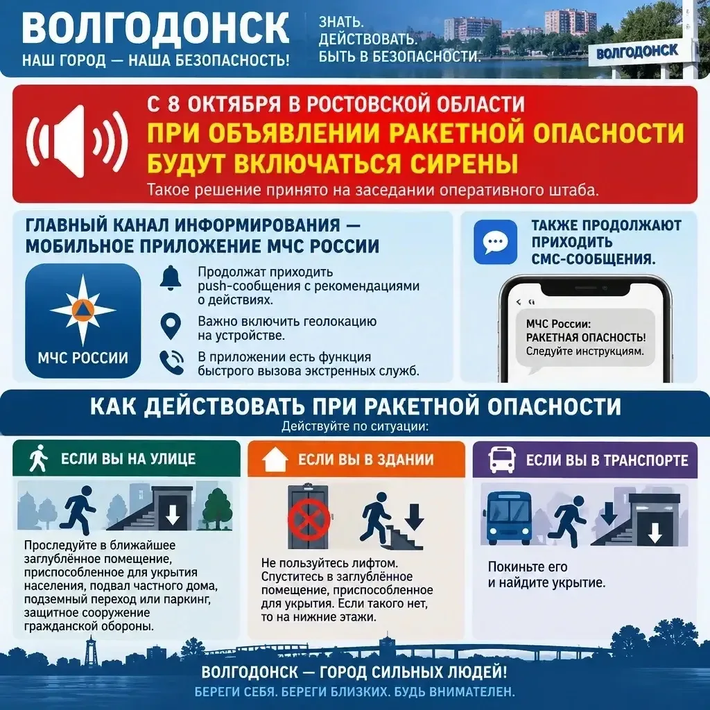 Важно для Волгодонцев