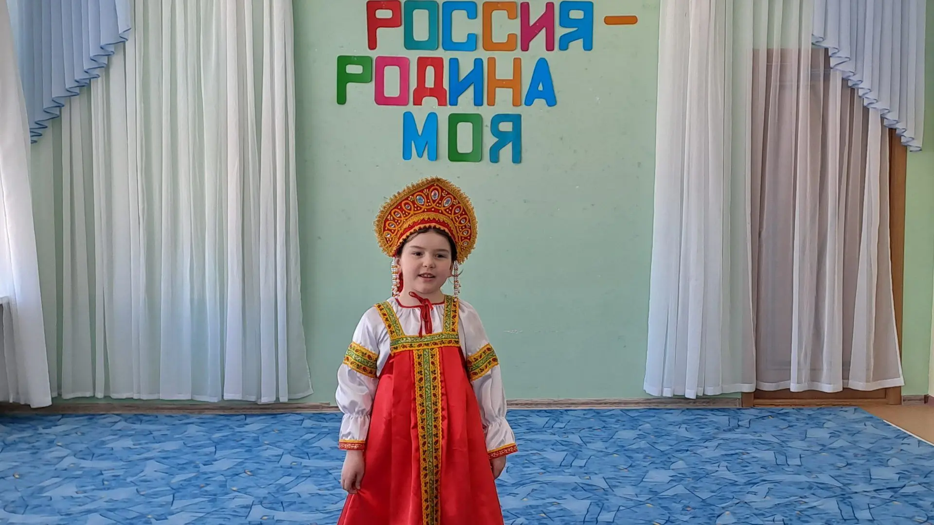 🇷🇺В детском саду «Ручеек» прошел конкурс чтецов «Россия – Родина моя», формирующий у ...