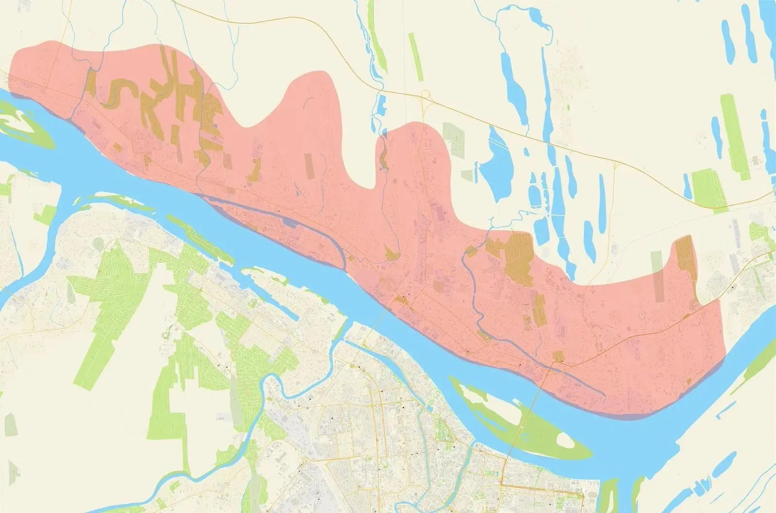 Плановое  отключение питьевой воды в правобережной части города