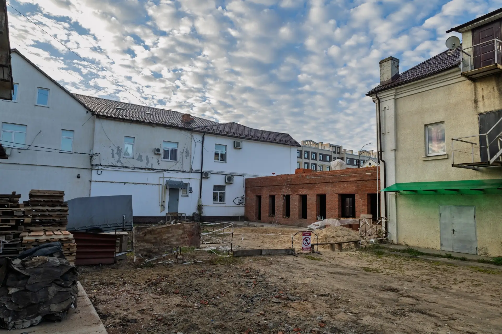 Строительство кафе
