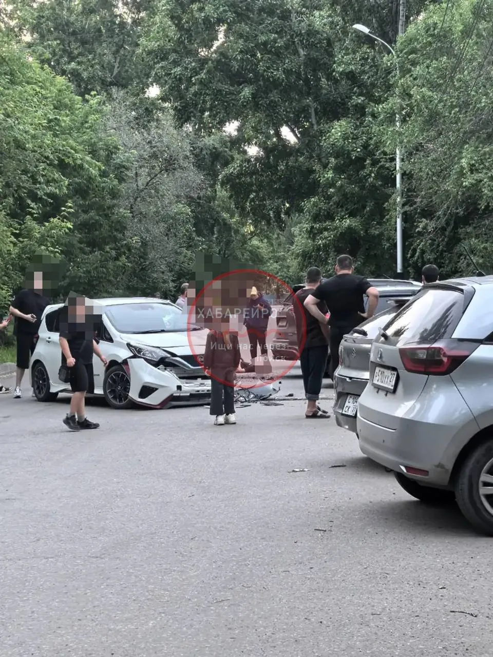 На Втором Хабаровске сбили питбайкера