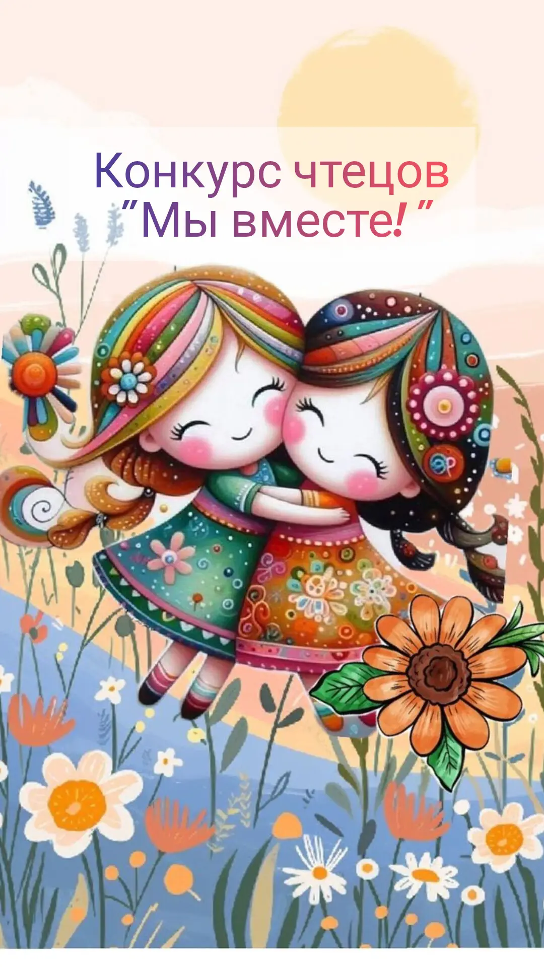 Внимание! Конкурс чтецов "Мы вместе"! Проводится в рамках проекта «Мост дружбы» с целью укрепления д