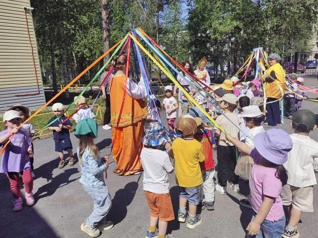 В детском саду №22 "Сказка" прошёл праздник, посвящённый Дню России.❤🇷🇺