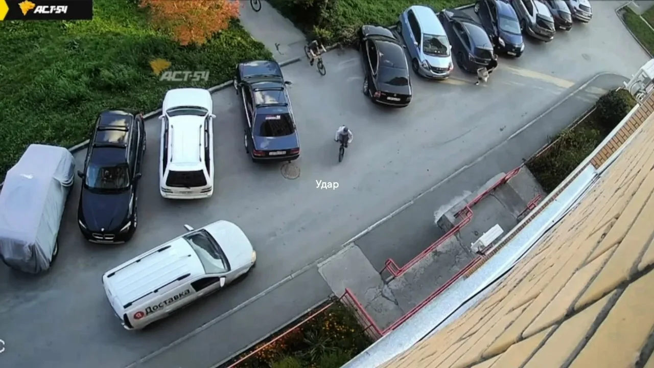 ✏️ В транспорте: В одном из дворов Новосибирска школьник попал под колёса автомобиля.