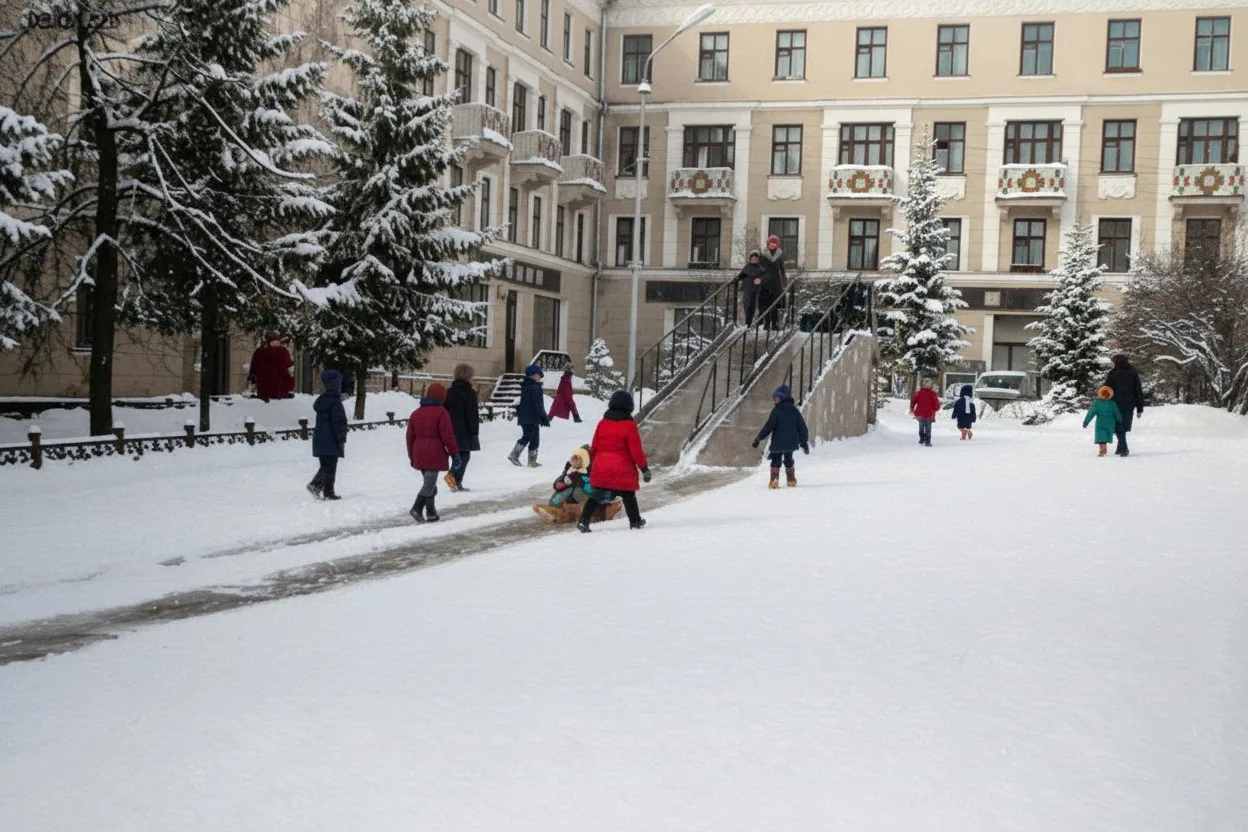 Немного зимнего настроения в ленту,пока нету снега на улице ❄ Белорецк