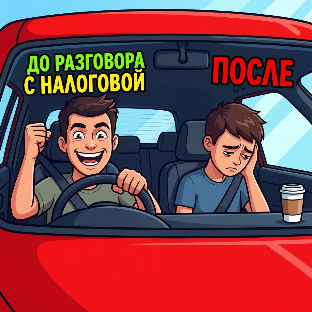 Ты до и после разговора с налоговой 😂