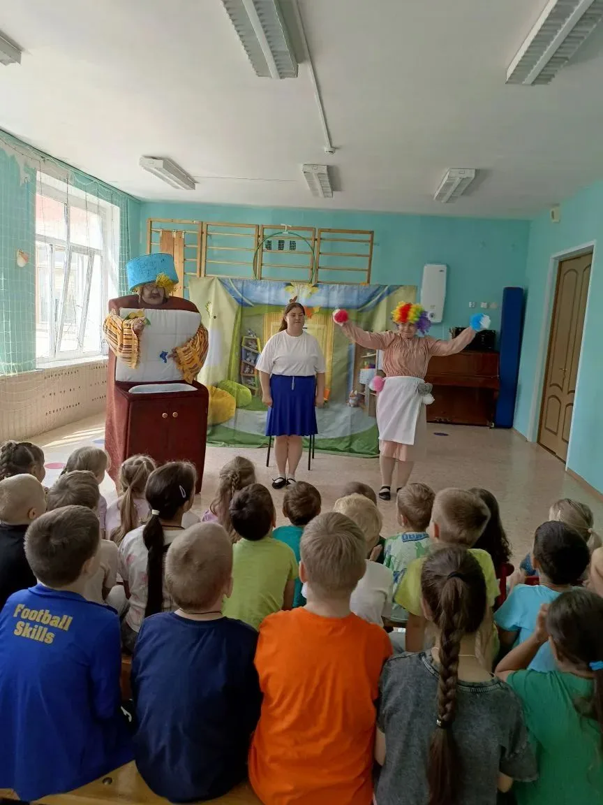 🎭Арт театр в гостях у ребят✨