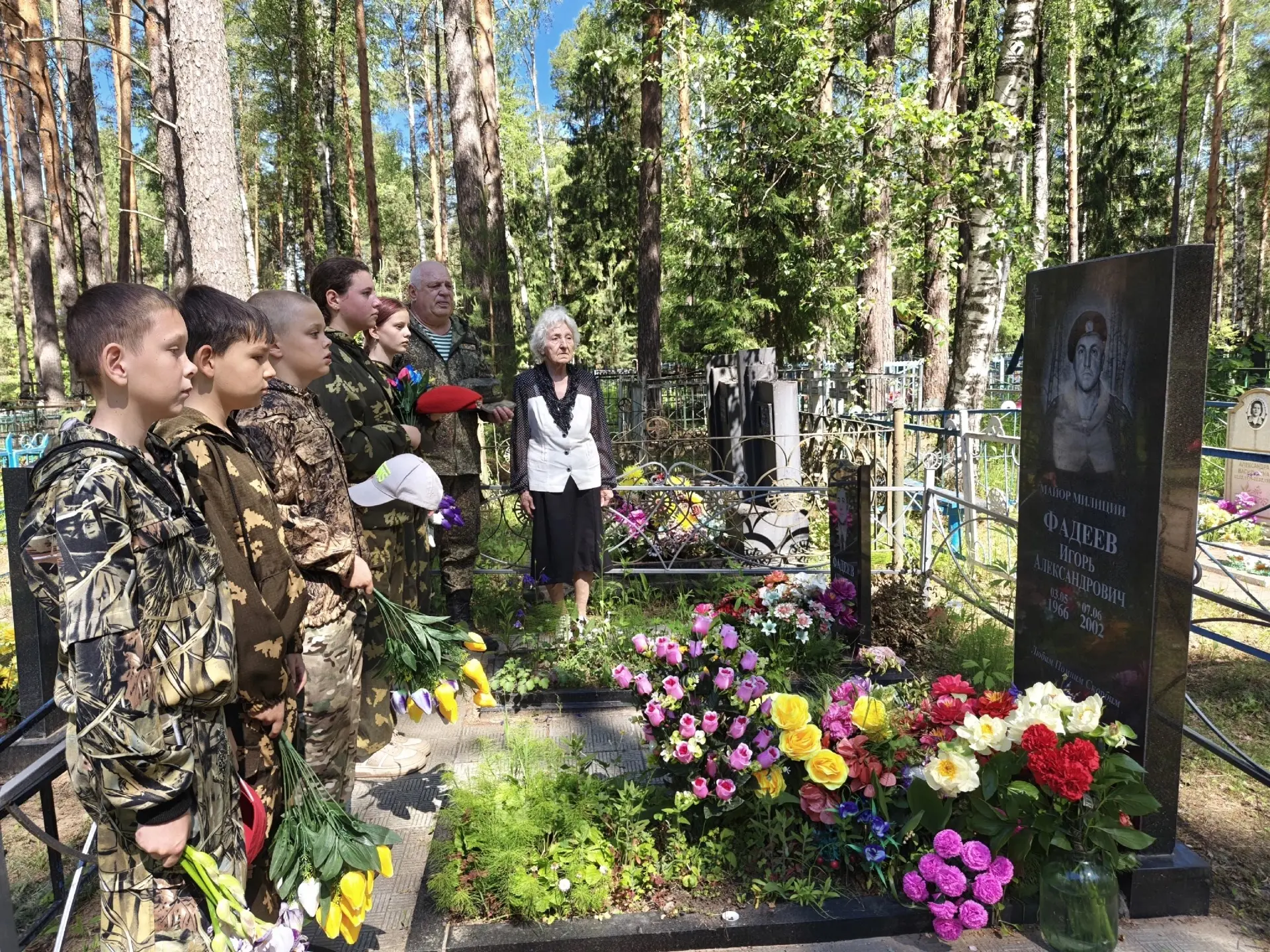 7 июня  День памяти нашего односельчанина, выпускника Иваново-Эсинской школы,  Фадеева Игоря Алексан