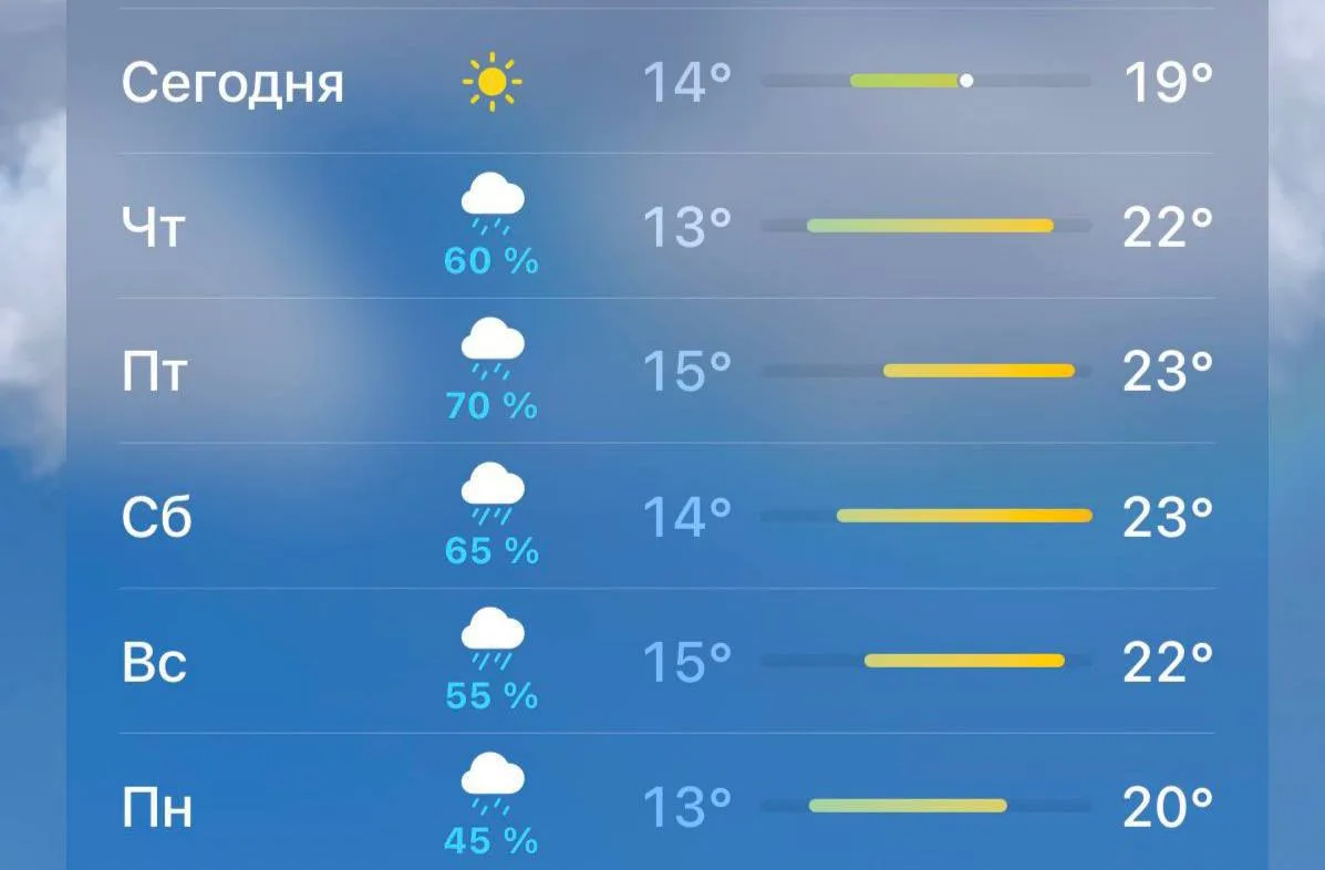 ⛈️ Дожди будут идти в Москве и Подмосковье до конца недели, — Гидрометцентр