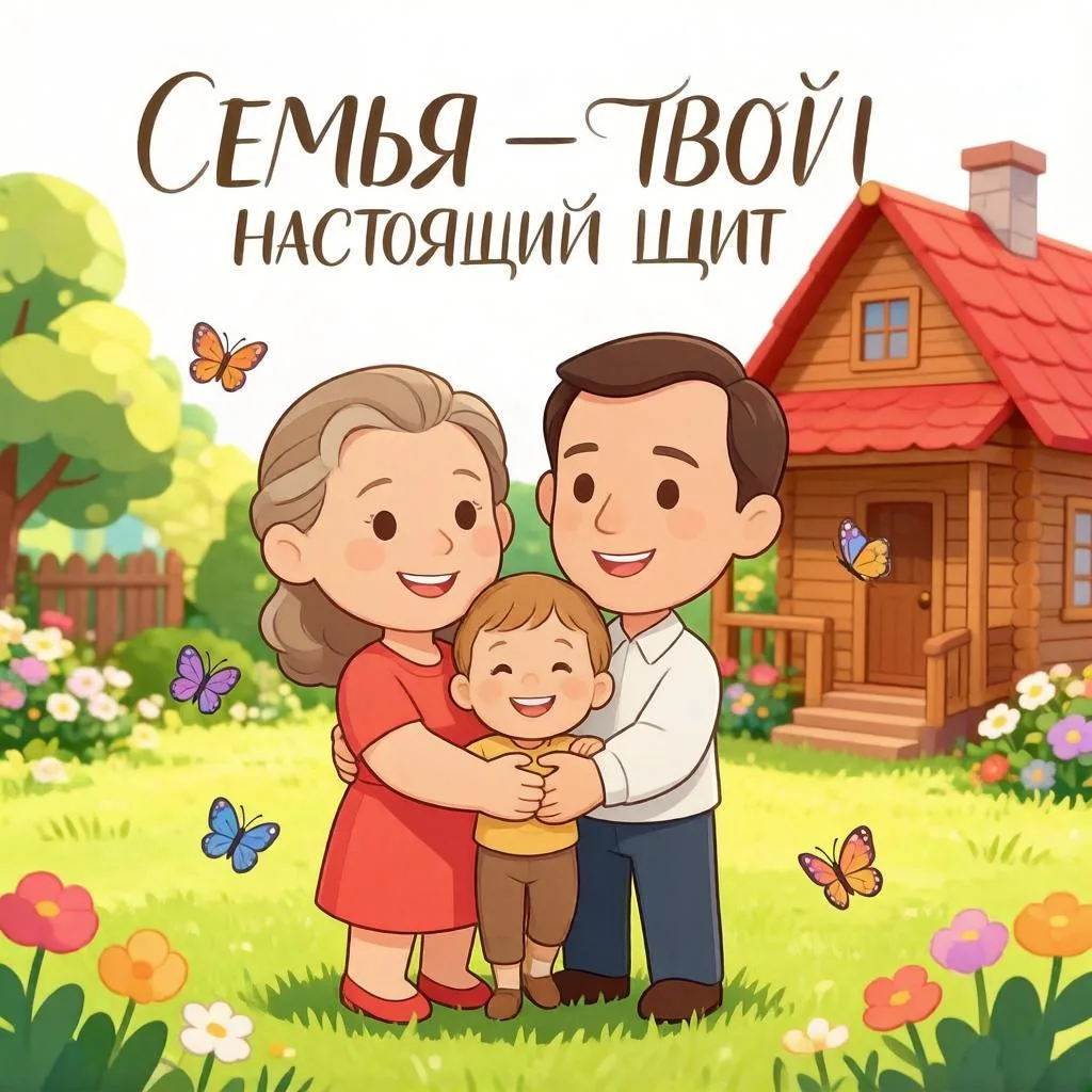 🔥💬 Когда семья — твой настоящий щит! Укрепляем связи каждый день!