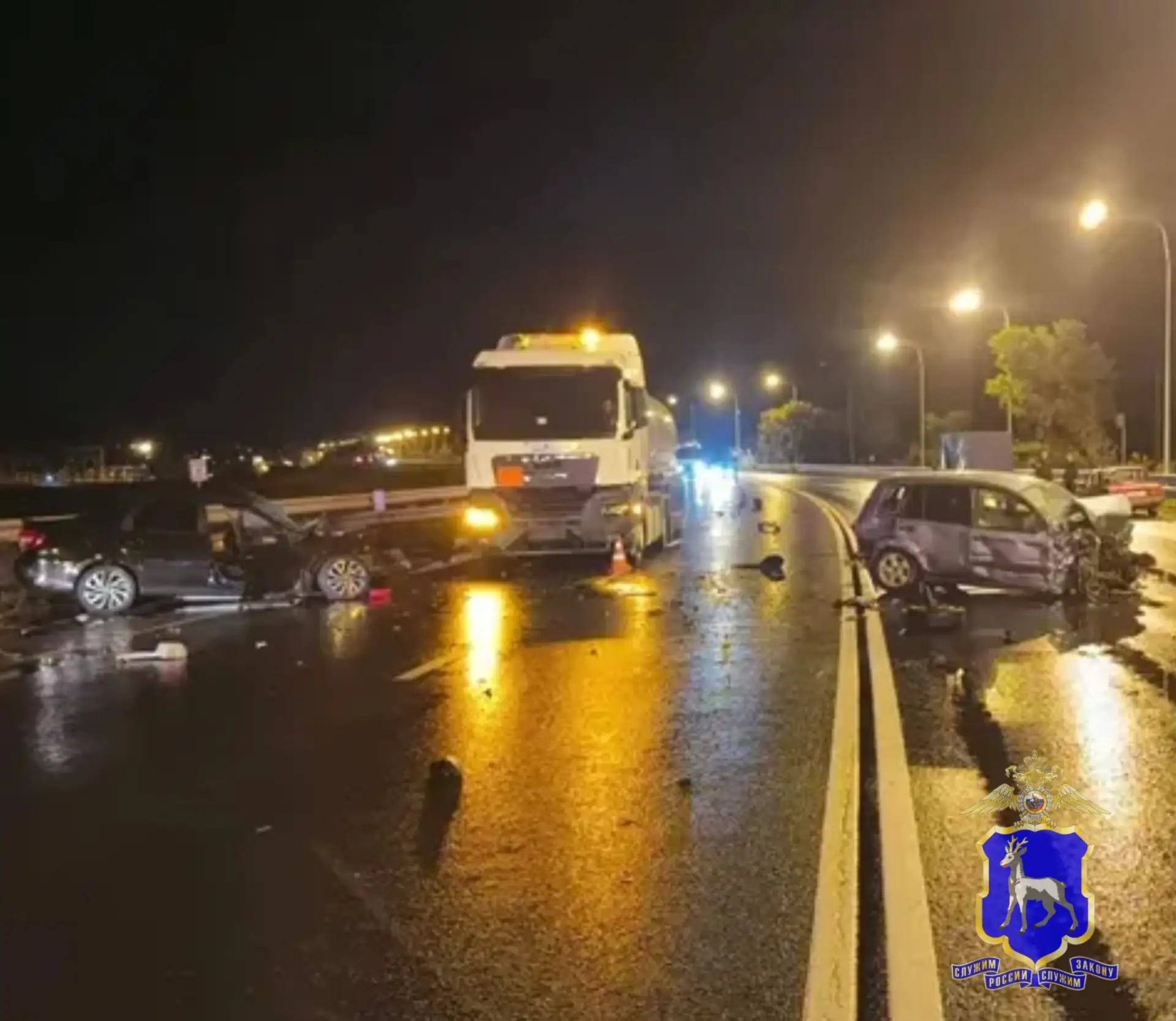 Смертельное ДТП с пятью автомобилями произошло в Жигулевске