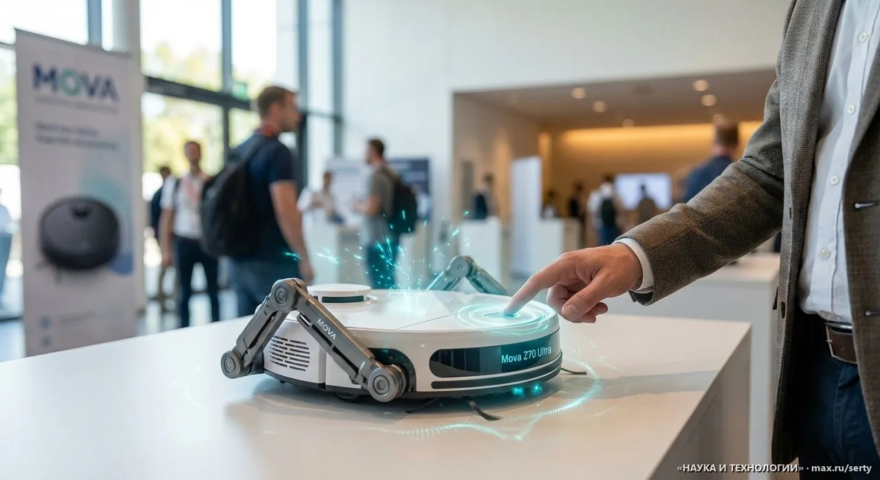 🤖 Роботы-пылесосы Mova научились чувствовать прикосновения и получили руки