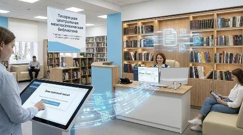 Тихорецкая центральная межпоселенческая библиотека ускорит процесс обслуживания пользов...