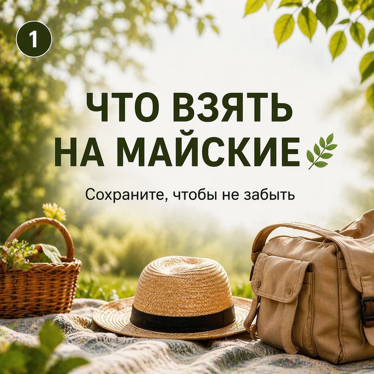 🌿 Майские уже близко — вы готовы?