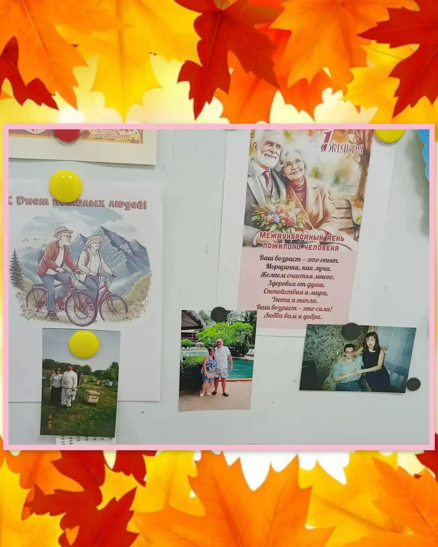 🌸В связи с празднованием Международного Дня пожилых людей , который отмечается 1 октяб...