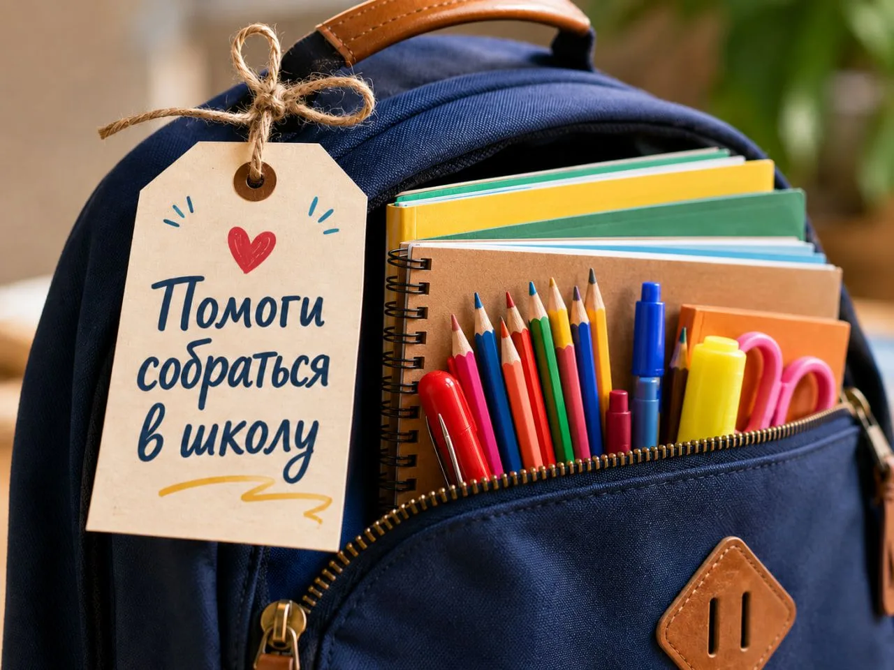 🎒 В Верхоянье помогают детям собраться к школе