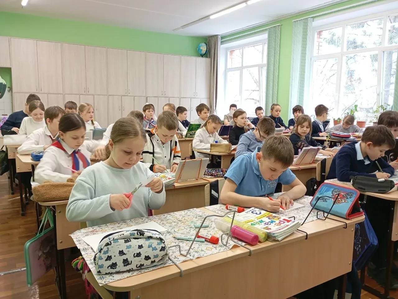🇷🇺🦅В праздничную пасхальную неделю юные участники проекта 🇷🇺«Орлята России»  3 класса, классный руко